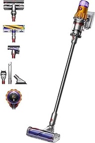 Dyson (Yellow &amp; Nickel DysonV12, V12 Detect Slim Absolute Vacuum, 0.35 liters