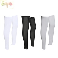 ECYOU 1 Pairs Long Leg Sleeve Outdoor Sports Hot Basketball Football leg sleeve
