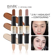 IMAGIC Highlighter Shadow Sticks Double Head Bronzer Smooth Contour Cream