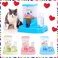 Auto Feeder For Cat 2 in 1 Auto Pet Cat Dog FEEDER Food Water Dispenser Bowl Bekas Makanan Kucing