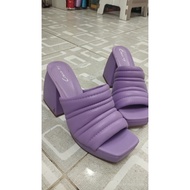 Liquidation of women's sandals with 9cm high sole, size 36/37, fits feet, free pair of white sandals