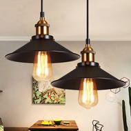 Loft Chandelier Iron Retro Black Modern Light Simple Restaurant Bar Table Lamp Single Head Industria