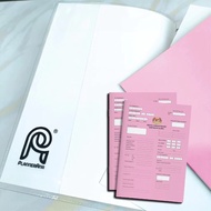 Book Cover Pembalut Buku Pink Pregnant / Ibu Mengandung  / Buku Latihan Sekolah A5 saiz Buku Teks