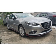 Mazda 3 2015 - 2017 Sedan Oem Design Bodykit Body Kit Skirting Skirt Lip Spoiler With Oem Paint