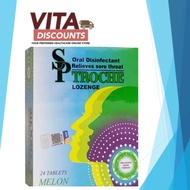 SP TROCHE LOZENGE MELON 24S EXP12/2026