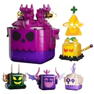 For Blox Fruits Fruit Figure Building Blocks 6X Educational Toy Cartoon Blocks Figure Parent-Child I