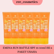 EMINA Sun Battle SPF 35 Skincare Teenagers Sunscreen Emina BUSINESS PACKAGE