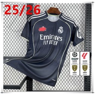 Fans Madrid jersey away black T-shirt 2025/26 Real