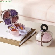 BLAZESKY Magnetic Cube Pill Box, Magnetic Moisture-Proof Magnetic Cube Pill Organizer, Pill Storage 