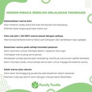Kain Brokat Kebaya 1/2 Meter Brukat Meteran Premium - Bahan Brokat