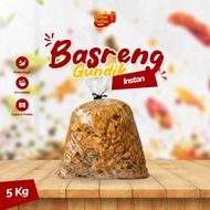 Basreng Gundik Wholesale 5KG | Spicy Basreng Orange, Balado, Cheese & Various Flavors | Viral Snacks