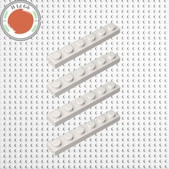Combo of 4 flat white 1x6 tiles