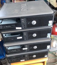 戴爾DELL 755準系統Q35 含E6550 處理器 主機板無爆容 當零件機賣 小型電腦