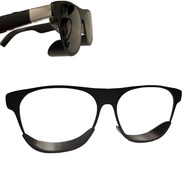 กรอบหน้าจอสีสีดำสำหรับ Xreal One อุปกรณ์กันแสงด้านล่าง3D การพิมพ์เลนส์น้ำหนักเบากรอบแก้วป้องกันรอยขี