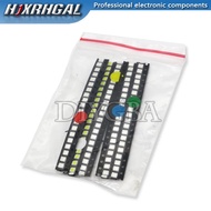 100PCS/batch 0603 0805 1206 1210 5050 5730 LED diode series SMD LED diode kit green/red/white/blue/y