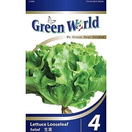 Green World Lettuce Looseleaf Seed