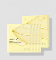 MEDICUBE Kojic Acid Turmeric Brightening Gel Mask มาสก์เจลขมิ้น โคจิก แอซิด ผิวกระจ่างใส [SIB.SEO]