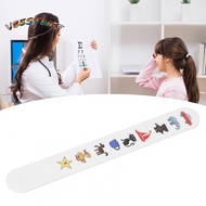 VBESTLIFE Fixation Stick Vision Tester  Coating Thicken Clear Colorful Animal Patterns Kids Optometr