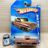 Hot wheels custom 62 chevy pickup Brown