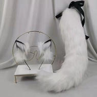 น่ารัก แมวและ Fox Tail Plush Upward Curved Tail คอสเพลย์เครื่องแต่งกาย Assistant < Ne2> Furry Tail ช