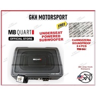 MB QUART Car Audio FW1-69A 6x9 inch Compact Slim Under Seat Underseat Powered Active Subwoofer Woofer Bawah Kerusi