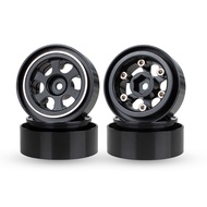 Racing Aluminum Wheel Rims Upgrades Parts Accessories for 1/18 RC Crawler Car Trxs TRX4M TRX-4M