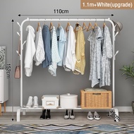 LG Rak Gantungan Baju Multifungsi Stand Hanger Berdiri Display Gantungan Portable Baju Hanger Besi