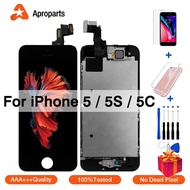 Full LCD For iPhone 5 5S 5C SE Display Touch Screen With Home Button Front Camera Complete LCD Assem