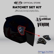 KYT RACHET SET KIT KYT VENOM / HELLCAT / DJ MARU / GALAXY