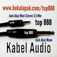 Kabel Audio - Jack Akai Mini Stereo 3.5 Mm To Jack Akai Mono - 2.5