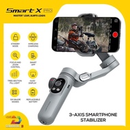 AOCHUAN Smart X PRO Gimbal Stabilizer 3-AXIS Smartphone With Light Bluetooth Wireless Charging by Bl