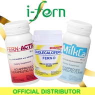 iFERN POWERTRIO (FERN-D 120, MILKCA, FERN-ACTIV WITH B-COMPLEX FOR ADULT, VITAMIN C) Affordable Pric