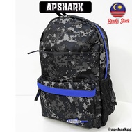 APSHARK Waterproof Backpack Army Blue Camouflage Waterproof Bagpack Sekolah Beg Travel 5050
