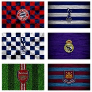 12/ football club wall Poster A4/ Frameless.