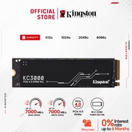 Kingston KC3000 PCIe 4.0 NVMe M.2 2280 Internal SSD Solid State Drive SKC3000S/SKC3000D (512GB/1024G