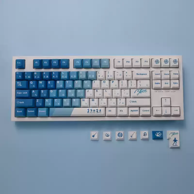 Mygo Mechanical Keyboard Keycaps การปรับตัวไร้สายสําหรับ Wooting Wolf Spider คีย์บอร์ดเชิงกลปรับแต่ง