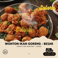 【SELERA】SJ WANTAN IKAN GORENG BESAR | 50pcs | HALAL FOOD | KANTIN SEKOLAH | RESTORAN | SNACK GORENG2