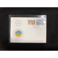 1977 Switzerland Europa Cept 1977- Landscapes (St.Ursanne & Sils-Baselgia) First Day Cover