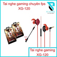 Tai nghe gaming chuyên game FPS như Pubg FreeFire Cod..... Thiết kế công thái học Tích hợp 2 mic - N