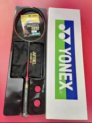 YONEX尤尼克斯弓箭11pro黑紅全碳素纖高鋼全碳素4U超輕纖維進攻型|||羽毛球拍單拍