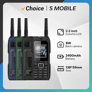 Rugged Mobile Phone Big Battery  2.4inch HD Screen Cellphone Antenna 3 SIM MP3 FM Big Horn Cheap Dus
