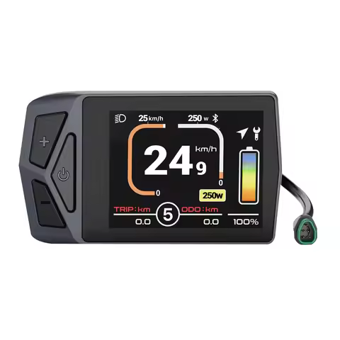 BAFANG EKD01 CAN Protocol Ebike Display 2.4" TFT LCD Screen IP67 Waterproof for BBS01B BBS02B BBS03 