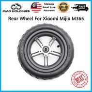 8.5 x 2 Inch Rear Wheel For Xiaomi Mijia M365 Rim + Outer Tire + Inner Tube E-Scooter Replacement Parts