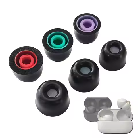Upgrade * Memory Foam Eartips replacement for Sony WF-1000XM4 & WF-1000XM5 Earphone Ear Tips Earpad 