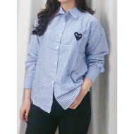 SJM KEMEJA COME DES GARCON CDG SALUR BAHAN KATUN PREMIUM KEMEJA WANITA TERBARU 7068 7067