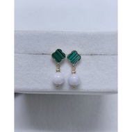 Gmmissy Jadeite 14k gold earring 翡翠14k金耳钉