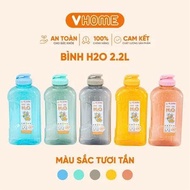 Vi Hung Plastic H2O 2.2L Water Bottle
