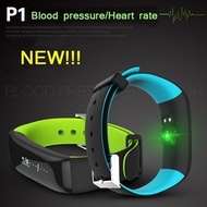 P1 Fitness Tracker Pedometer  Blood Pressure  Heart Rate Sleep Monitors  Smart Bracelet Watch Wat