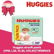 HUGGIES AIRSOFT PANTS (M46, L36, XL30, XXL24) TWINPACK