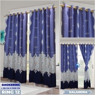 Beautiful Kalandra CURTAINS | Smokering 12 Rings 6 Waves